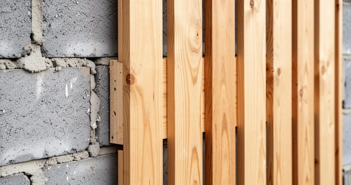 Réussir l'habillage en bois de votre mur en parpaing : astuces et finitions – image 3