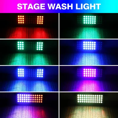 Applique murale LED RVB noire effet arc-en-ciel – image 3