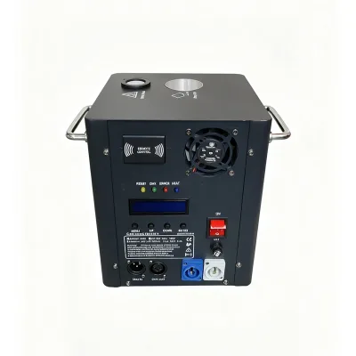 Machine à étincelles froides 750 W noire, DMX – image 2