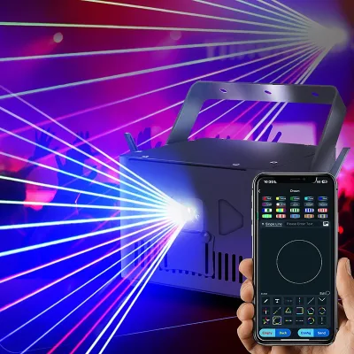 Projecteur laser 5 W couleur intégrale
