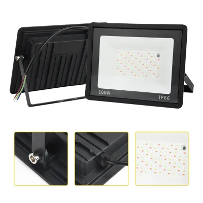 Projecteur LED RVB en aluminium avec télécommande – image 2