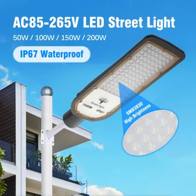 Réverbère LED extérieur en aluminium, étanche – image 2